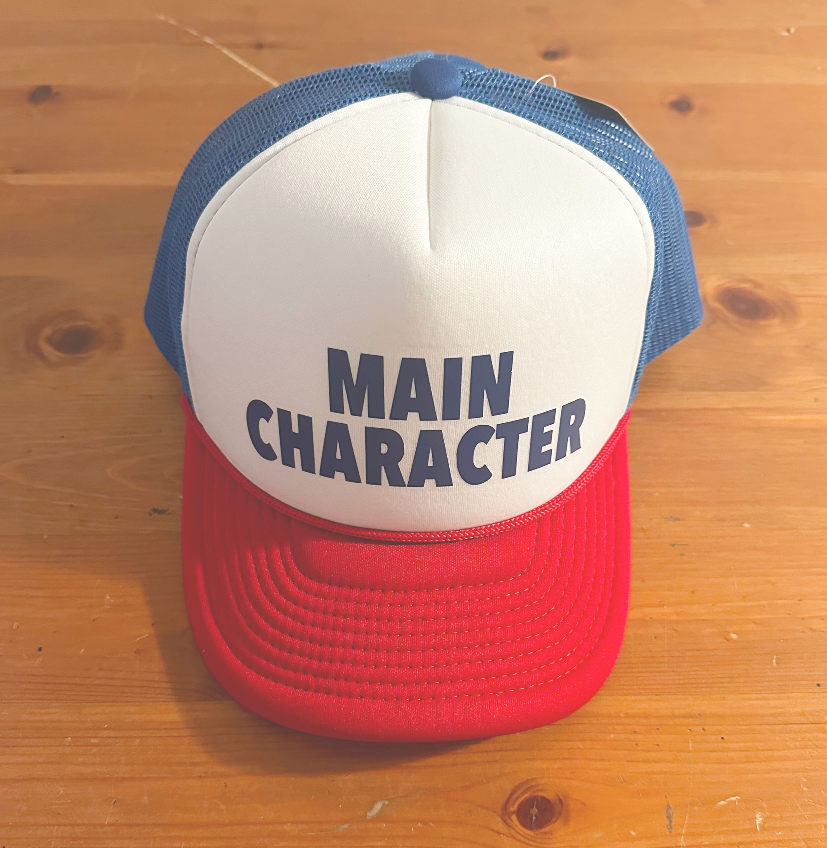 Adult Generational Slang Trucker Hat - Main Character