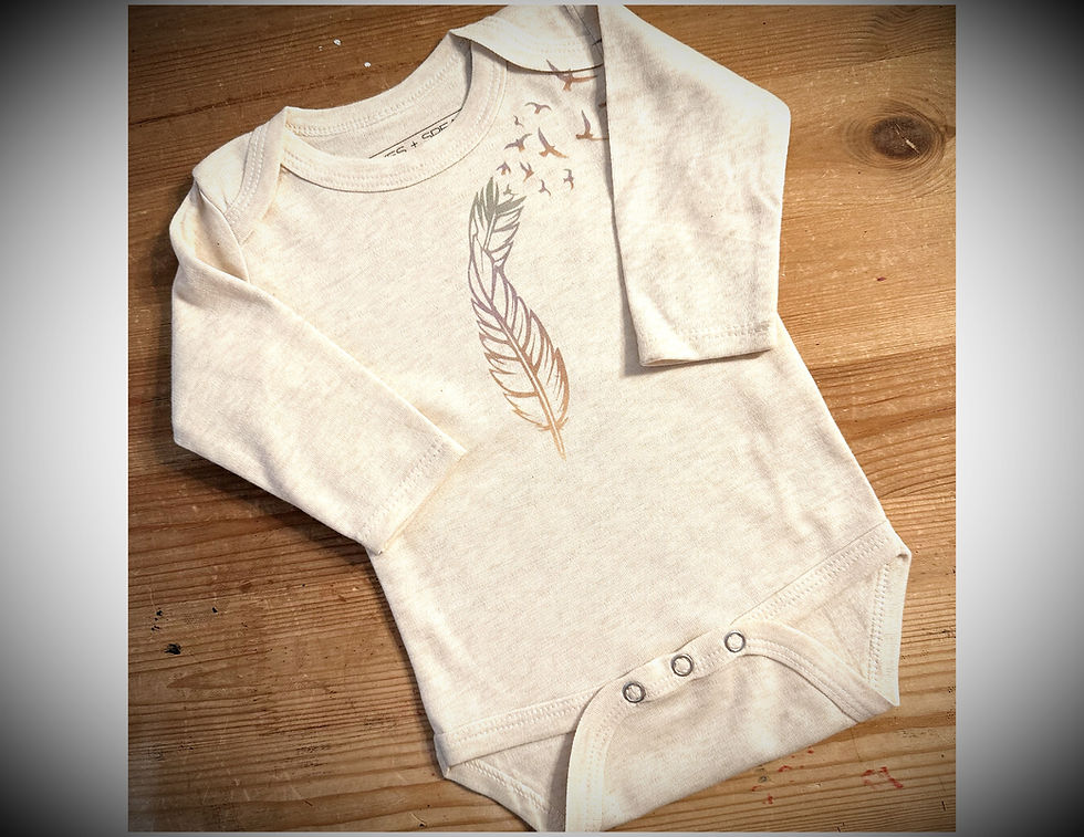 Thumbnail: LS Feather Bird Baby Gift Set