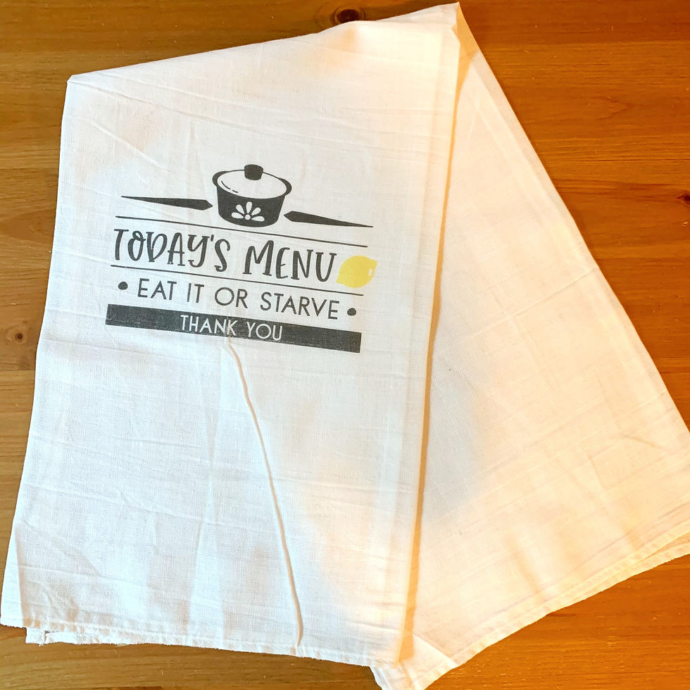 Thumbnail: Twisp Tea Towel - Today's Menu