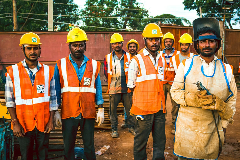 Workplace safety equipment representing the real environments immersive training must support