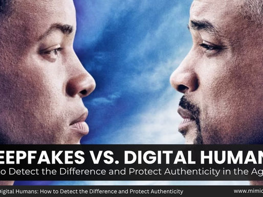 Deepfakes vs. Digital Humans