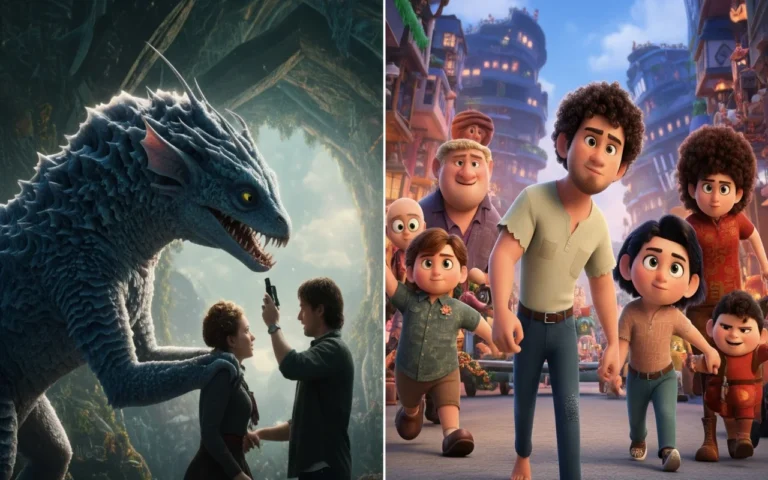 3D cartoon characters created for animation and digital storytelling