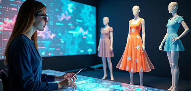 Women with ai in fashion