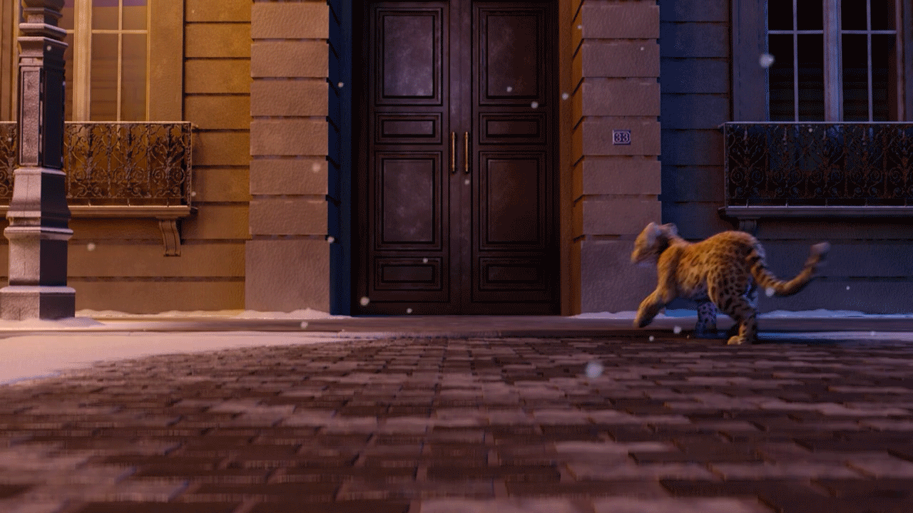 Detailed 3D character animation produced for a commercial campaign