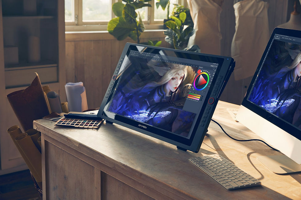Creative team testing a real-time 3D collectible before launch