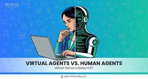 AI Powered Virtual Agents vs. Human Agents: Finding the Right Fit for Better CX