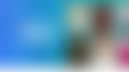 AI avatars in various poses on a blue-green background. Text reads "How to Use MIMIC AI STUDIO." Diverse clothing and expressions.