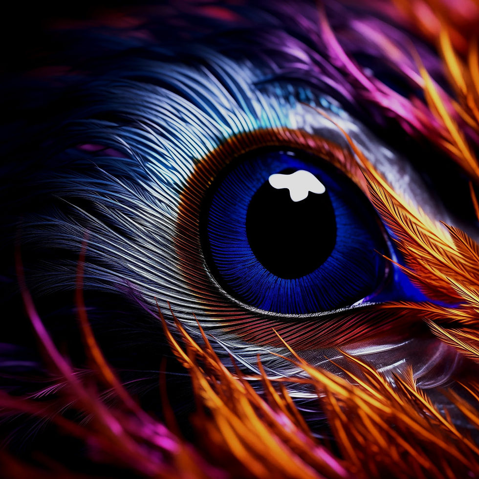 Highly detailed creature eye demonstrating specialist creature look development