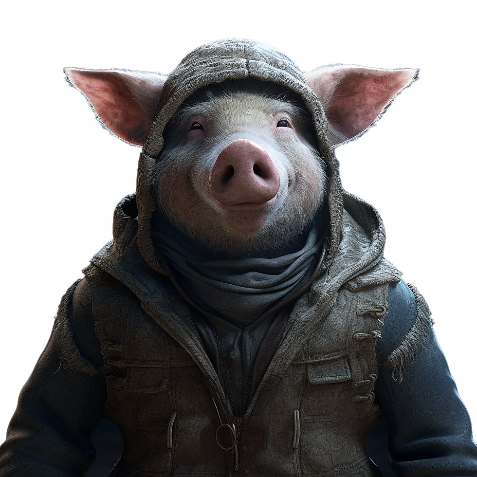 Detailed digital creature artwork illustrating professional 3D creature animation