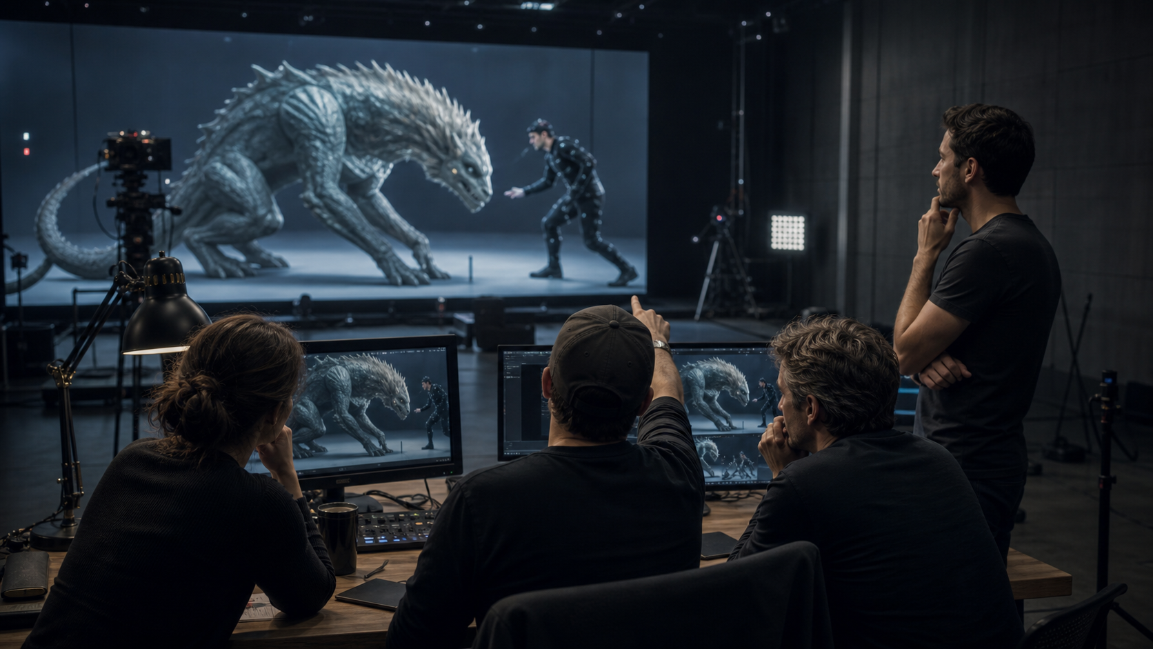 Professional creature materials and surface development