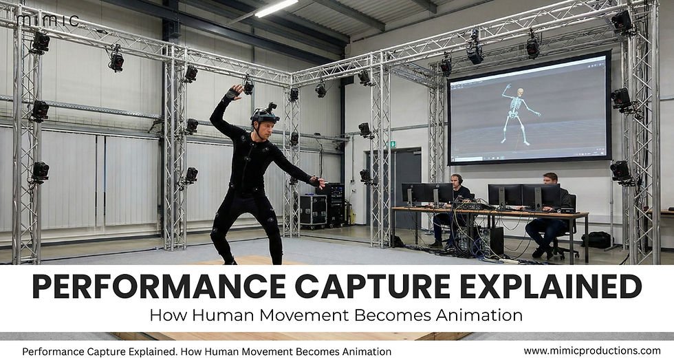 Performance Capture Explained