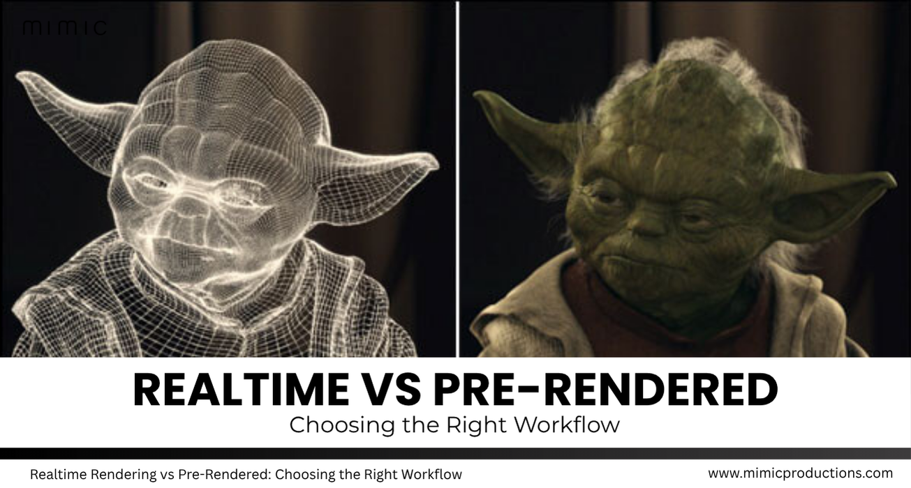 Realtime Rendering Vs Pre Rendered Choosing The Right Workflow Realtime Rendering Vs Pre Rendered Choosing The Right Workflow