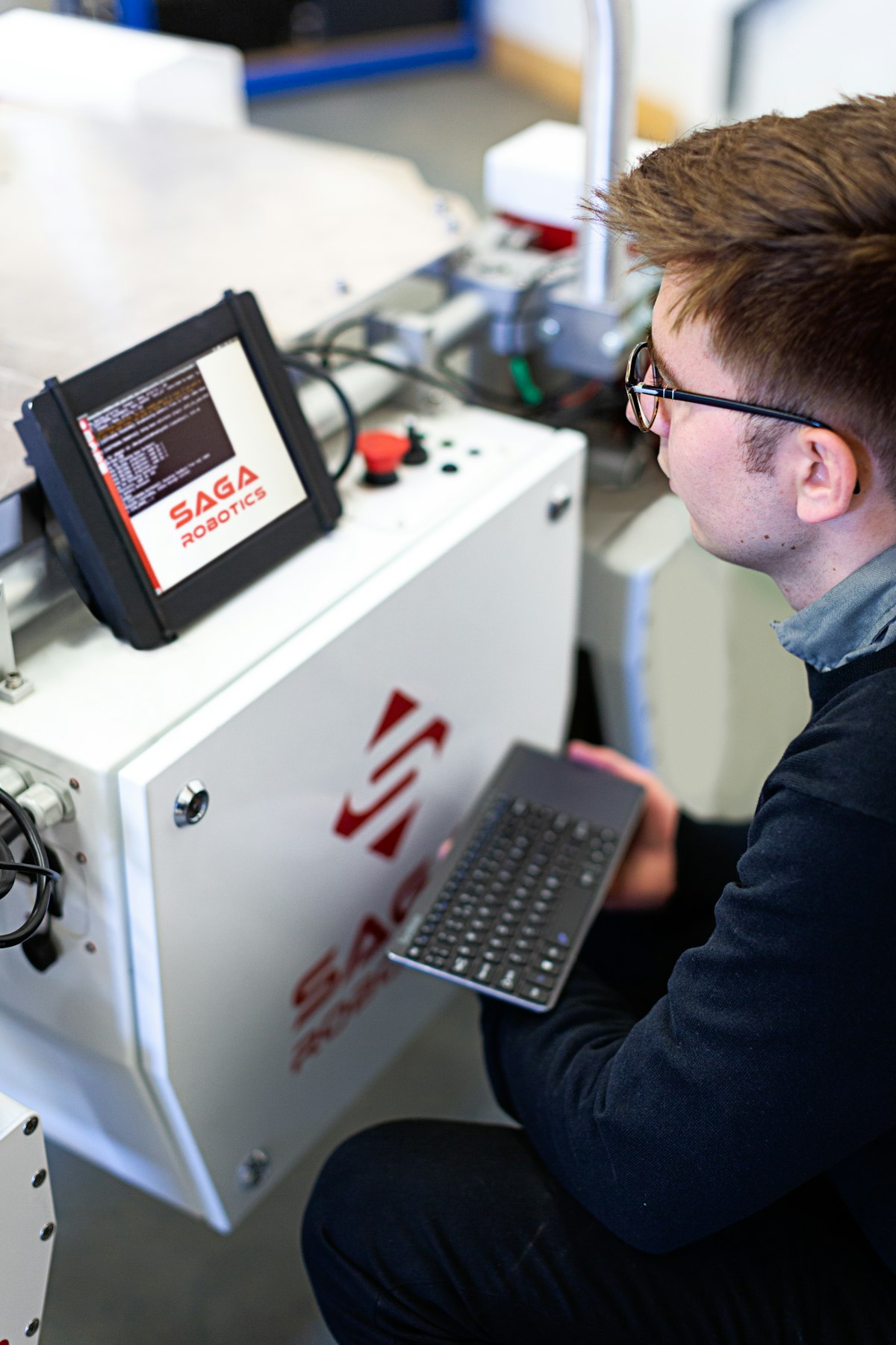 Robotics engineer developing hardware and physical systems for a humanoid robot