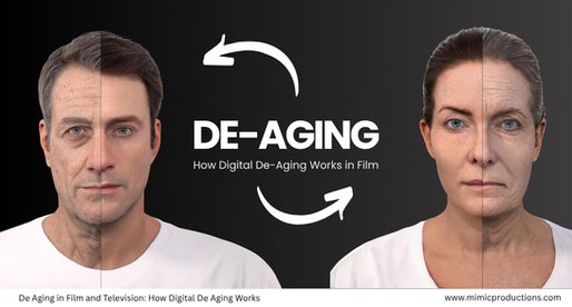 De Aging in Film and Television: How Digital De Aging Works