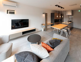 家電を揃えたキッチン