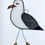 Thumbnail: Glass: Copper Foil  Seagulls & Beach Huts