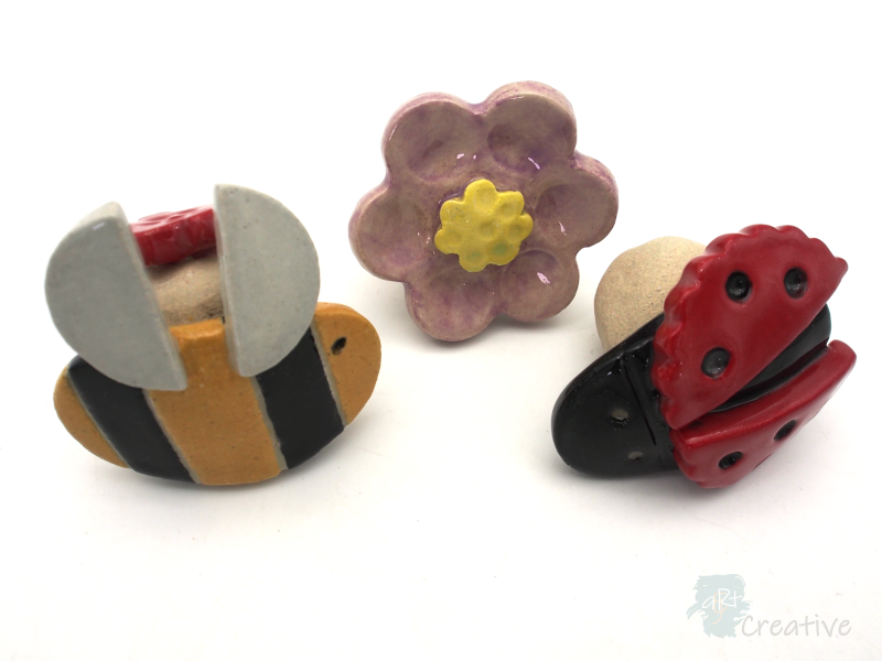 Thumbnail: Clay: Cane Toppers & Plants Markers