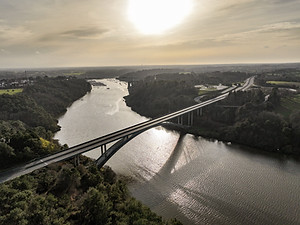 Pont du Morbihan Drone