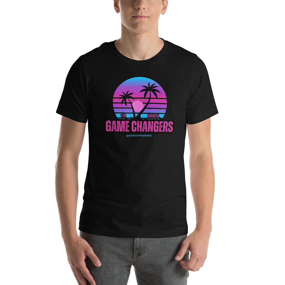 Thumbnail: Game Changers Color-Wave Unisex t-shirt