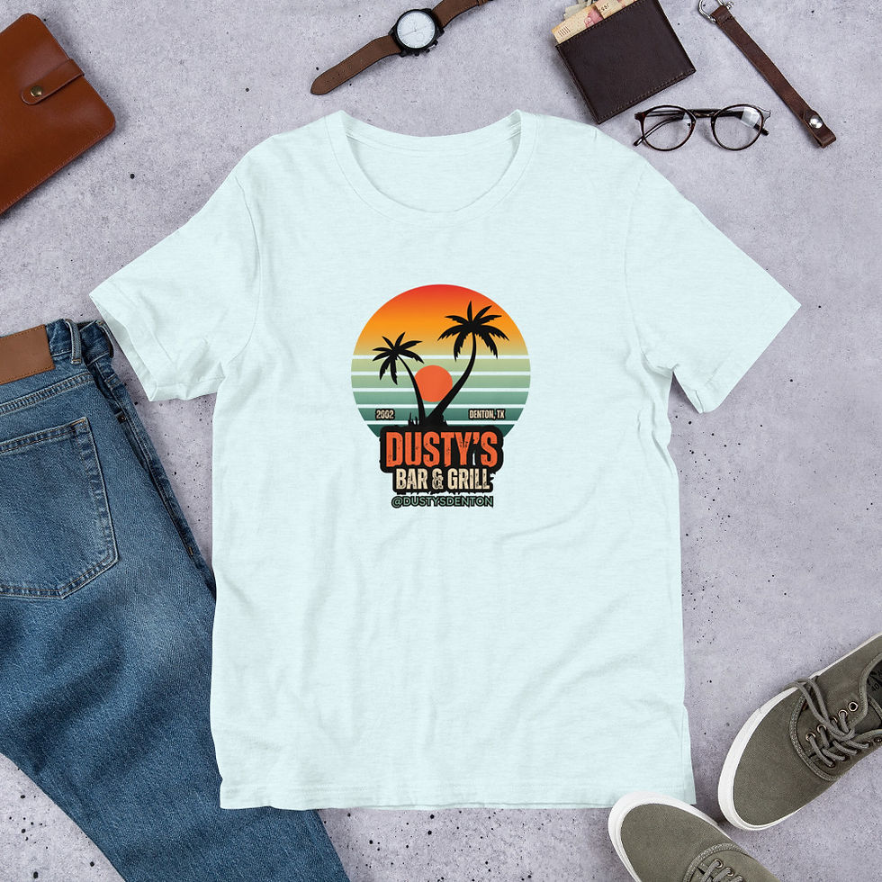 Thumbnail: Dusty's Color-Wave Unisex t-shirt