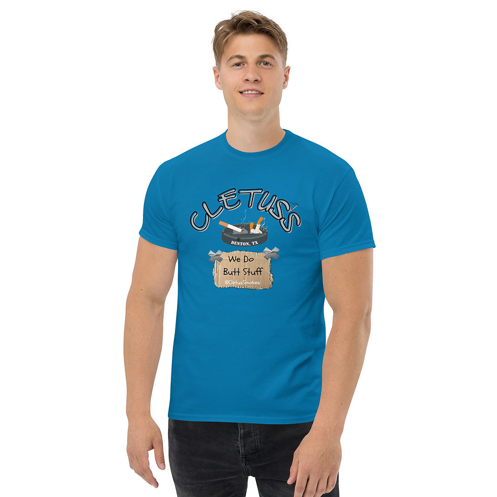 Thumbnail: Cletus's Butt Stuff Unisex classic tee