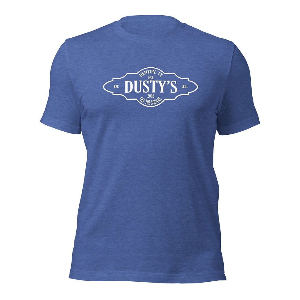 Thumbnail: Dusty's Logo T-shirt White/Dark