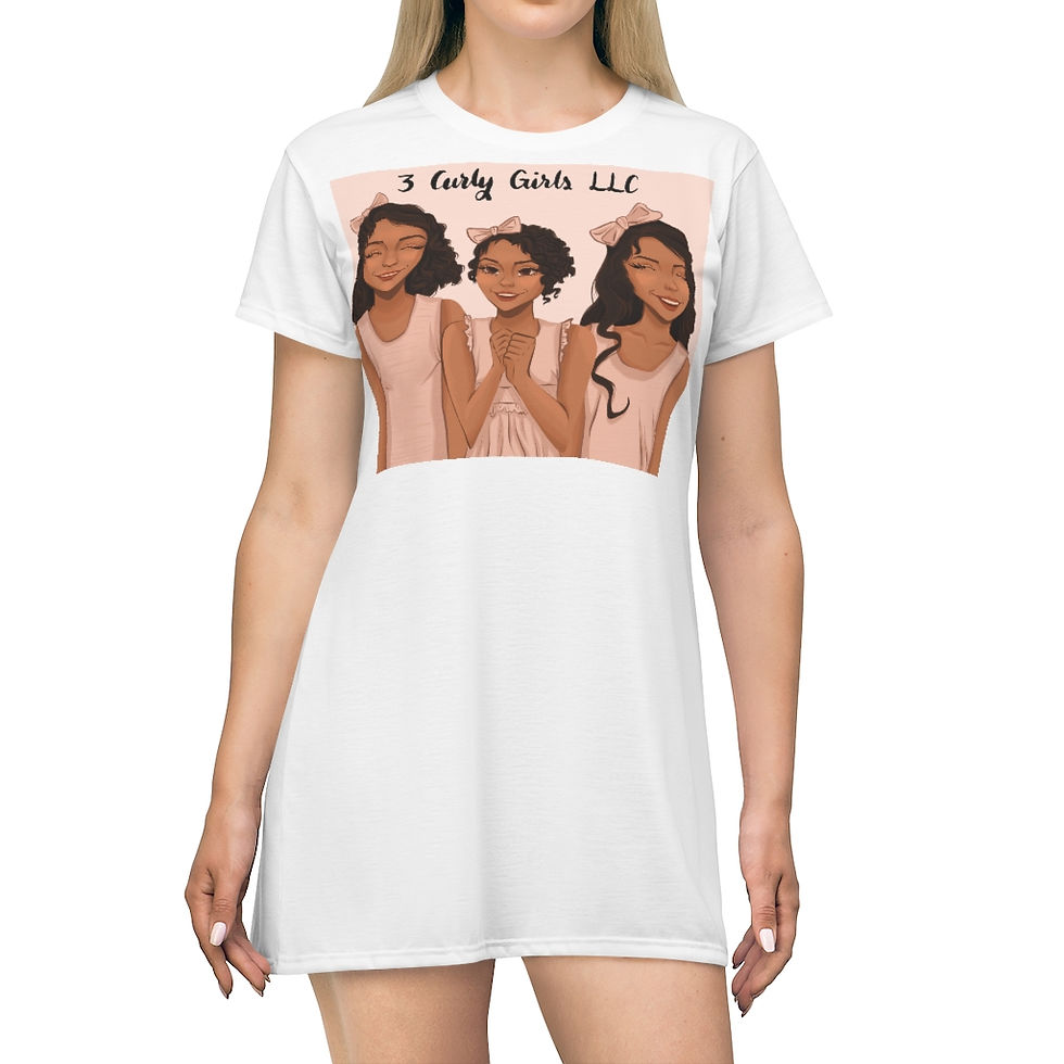 Thumbnail: All Over Print T-Shirt Dress