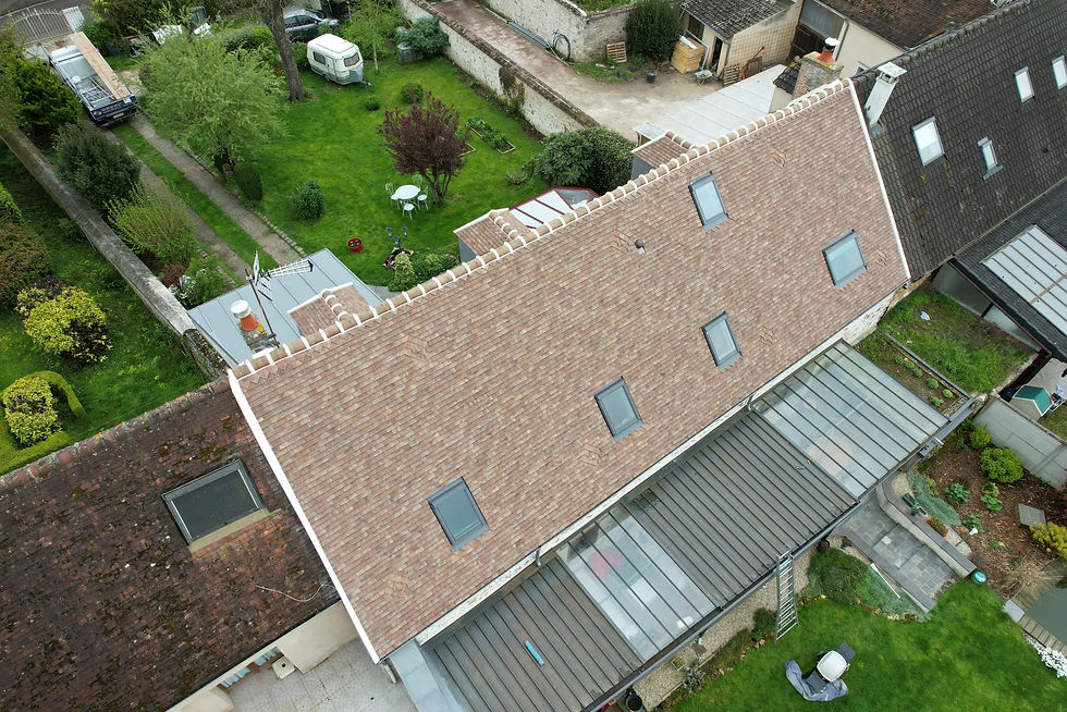 Réfection complète d’une toiture en tuiles plates et remplacement de l’isolation