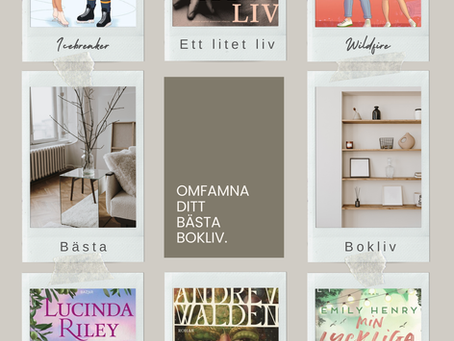 6 mysiga feelgood böcker, att läsa till hösten