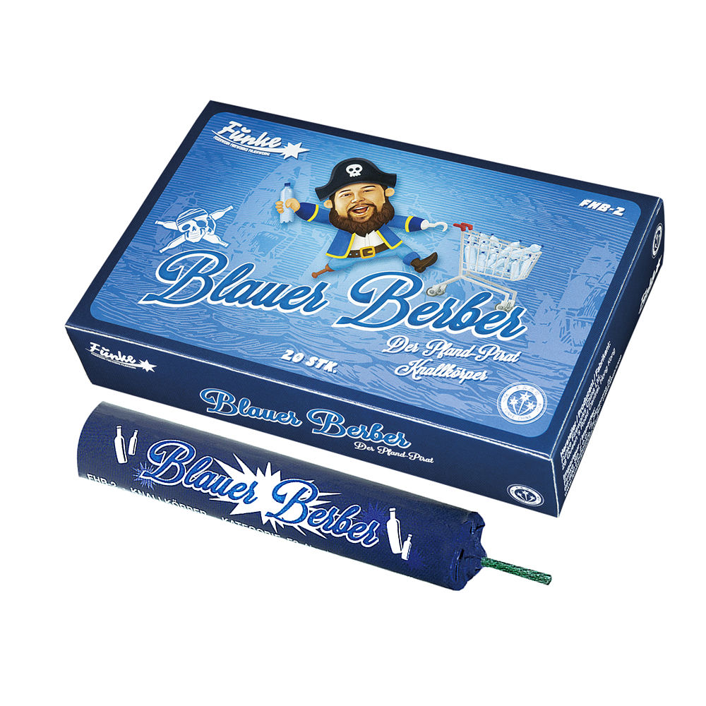 Blauer Berber 20 Stück im Pack
