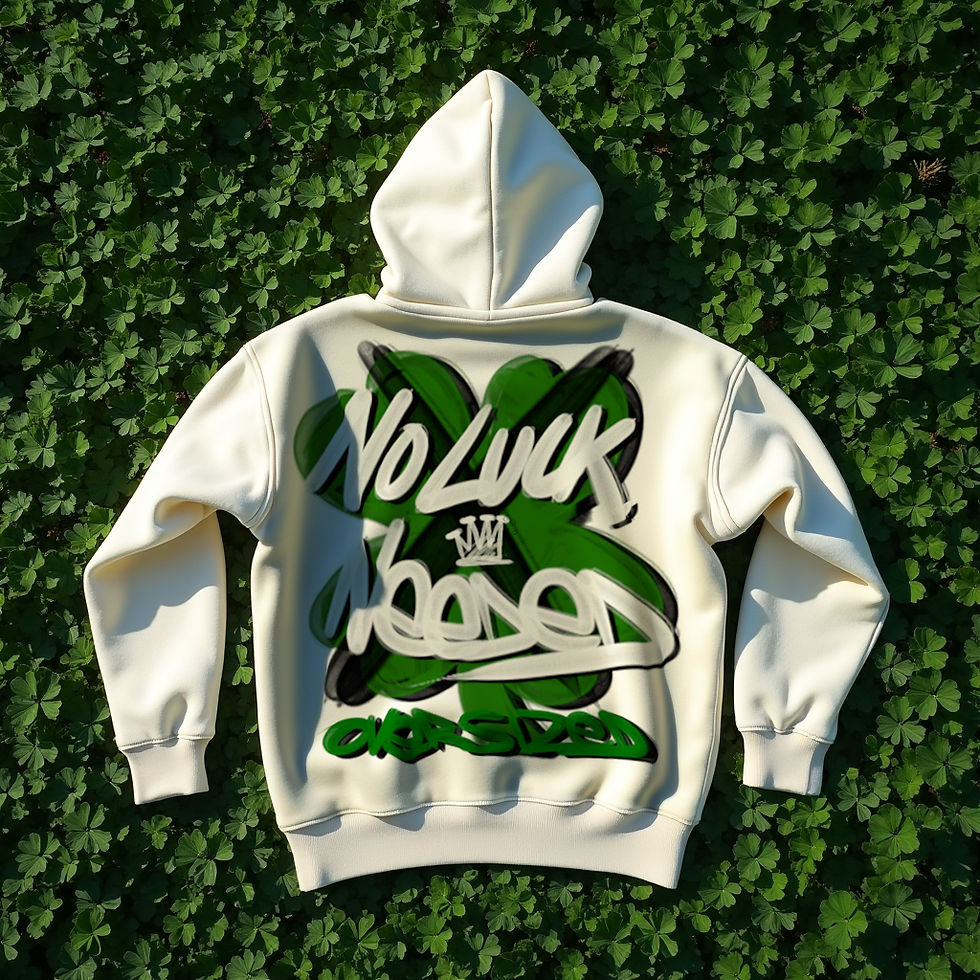 Oversized Hoodie No luck Needed