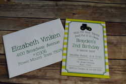 2nd Birthday Invitation