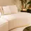 Miniatura: Ella Ivory Boucle Curved Sectional