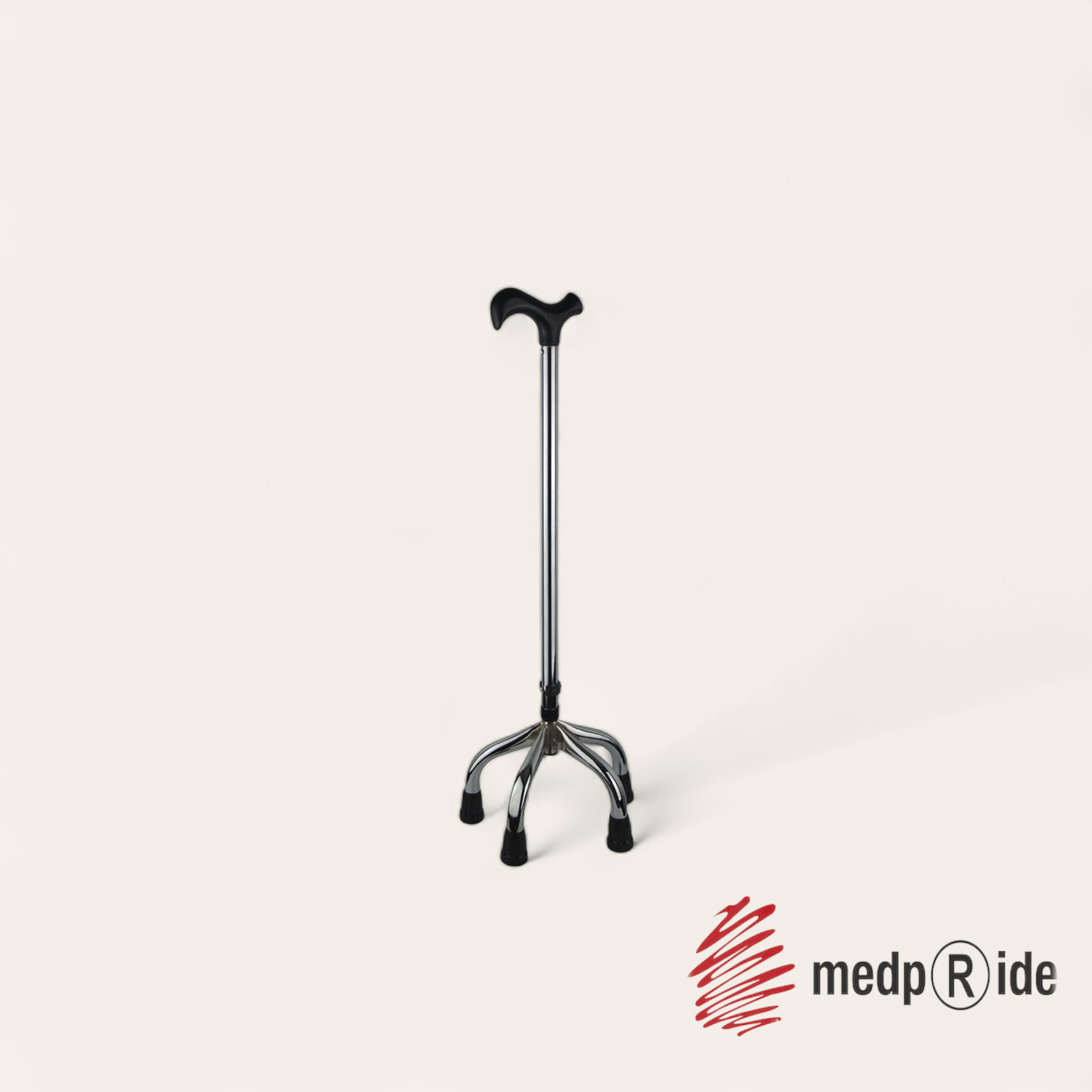 MedPride Dörtlü Tabanlı Küçük Taban Dengeli Baston