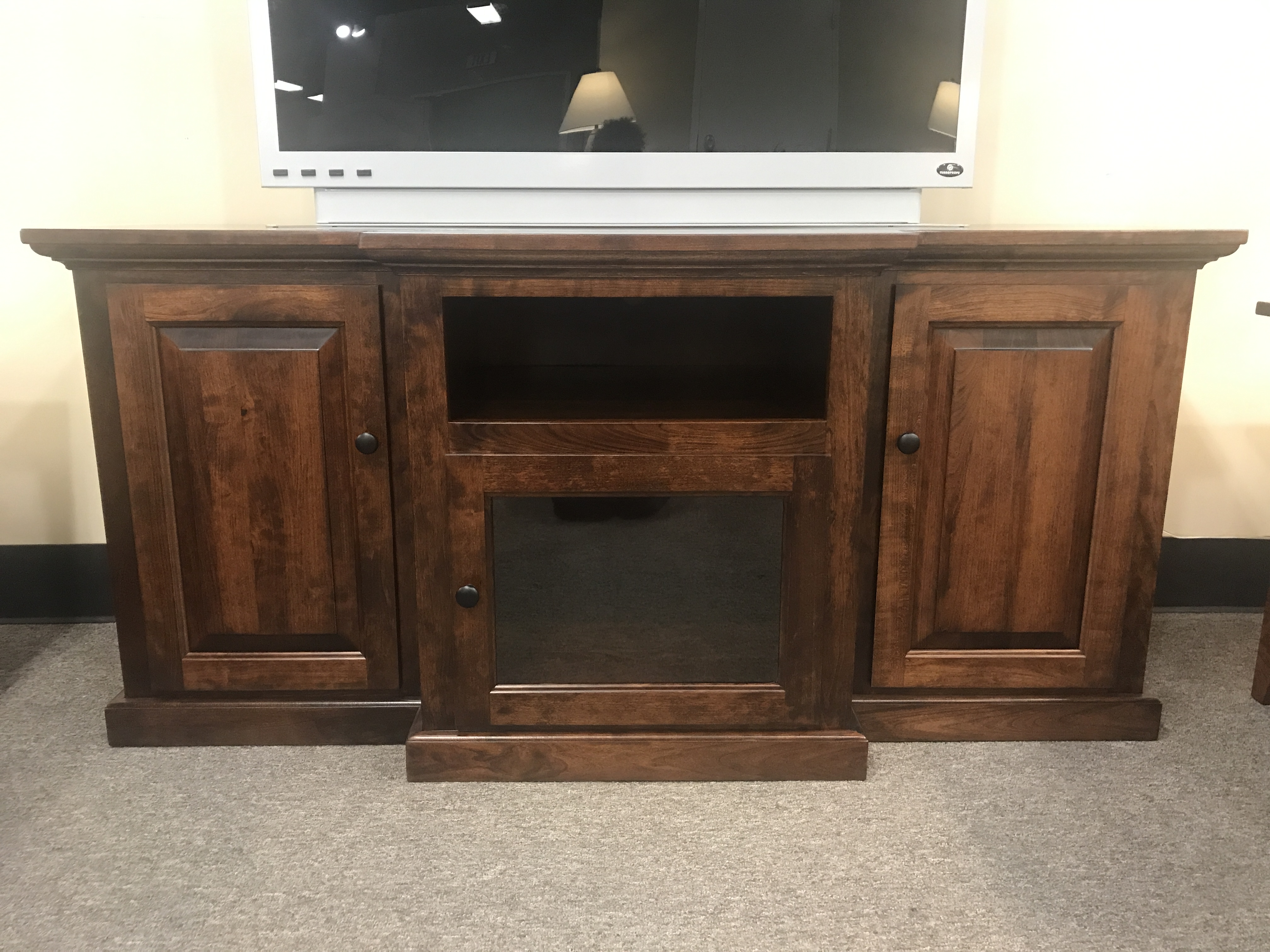 Break Front TV Stand