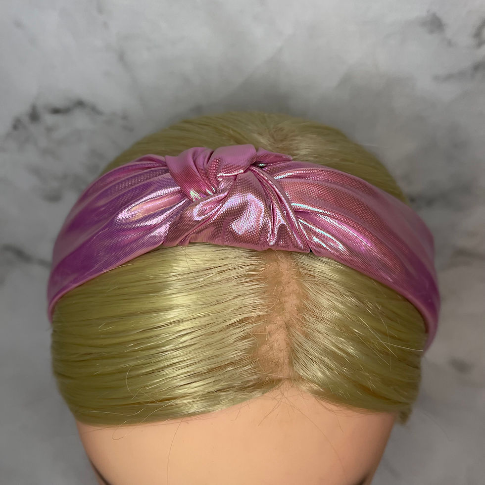 Thumbnail: Iridescent Knotted Head Bands