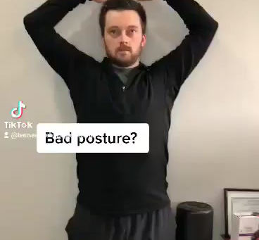 Bad Posture? Try this
