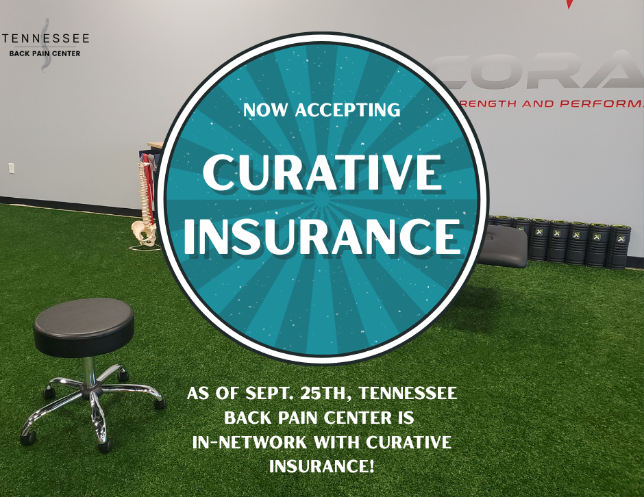 Tennessee Back Pain Center Is Now In-Network With Curative Insurance