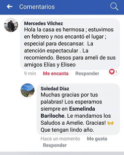 Gracias a todos por sus recomendaciones! Estamos todo el año! #esmelindabariloche #alojamiento #turi