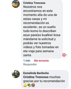 #esmelindabariloche Gracias a quienes no