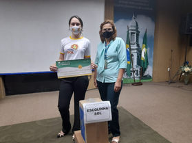 Escolinha Sol recebe doação de Leite em Pó da Campanha Sefaz Solidária