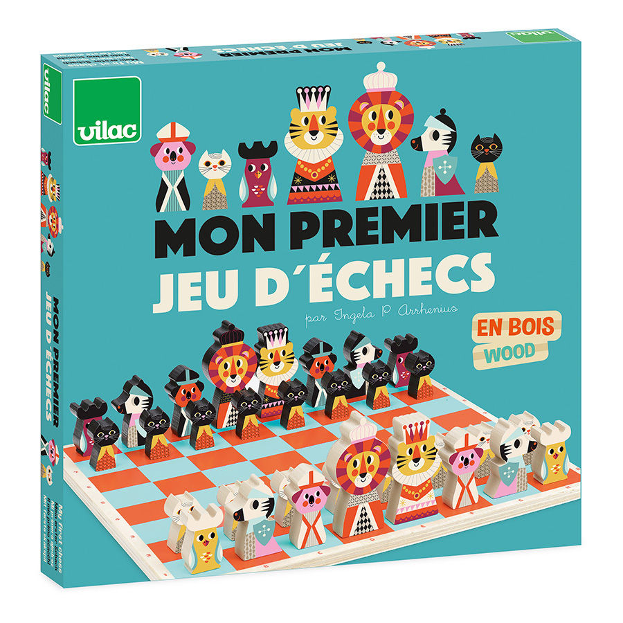 Miniature : Mon premier jeu d'échecs Ingela P. Arrhenius - VILAC