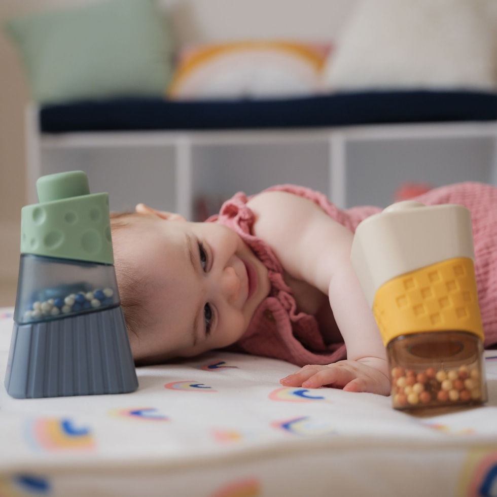 Miniature : Tour sensorielle à empiler - BabyToLove