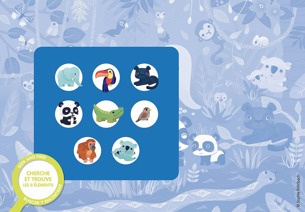 Miniature : PUZZLE CHERCHE ET TROUVE DES TOUT-PETITS - LES ANIMAUX - AUZOU