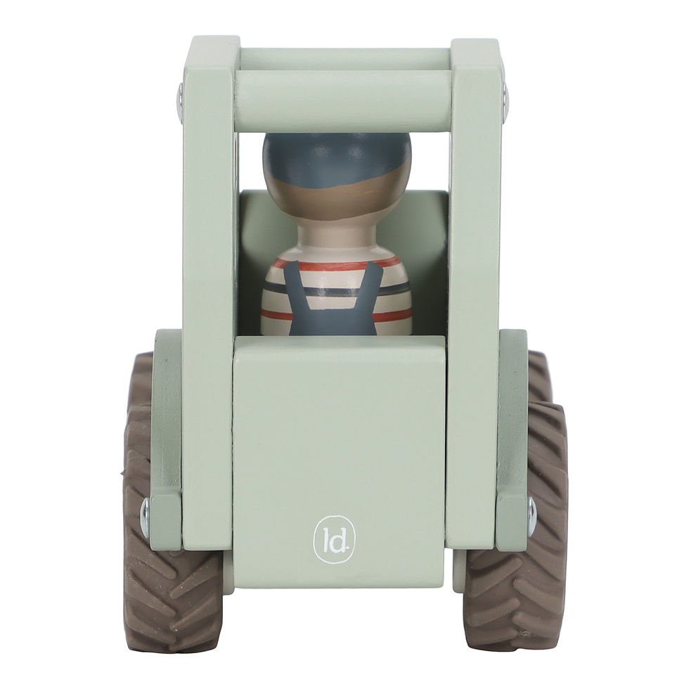 Miniature : Tracteur avec figurine - LITTLE DUTCH