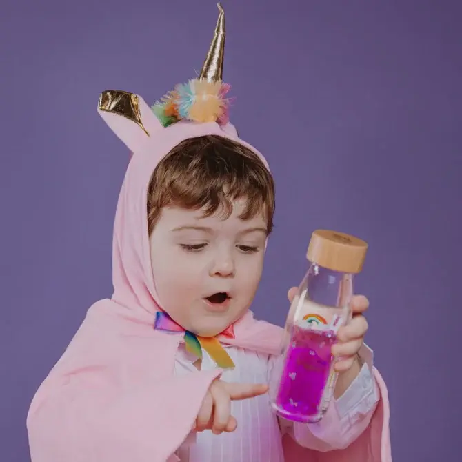 Miniature : Bouteille sensorielle - Move Bottle Magic Rainbow - Petit Boum