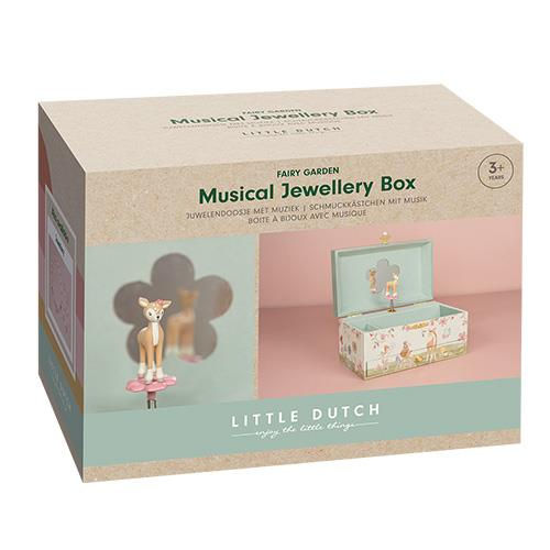 Miniature : Boite à bijoux musicale Fairy garden - Little Dutch