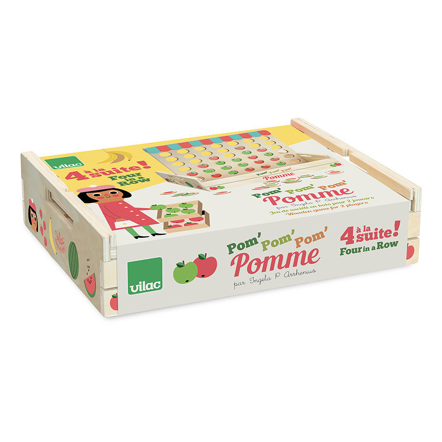 Miniature : Pom pom pom pomme Ingela P.Arrhenius Vilac