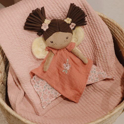 Miniature : Doudou Fée Evi - Rose - Fairy Garden - LITTLE DUTCH