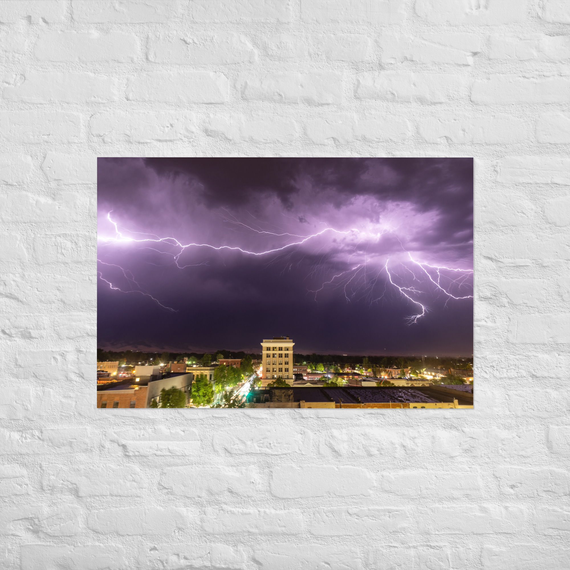 Walla Walla Lightning on Paper